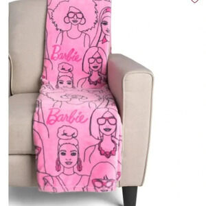 New with tags Barbie oversized throw perfect gift for kids and adults!